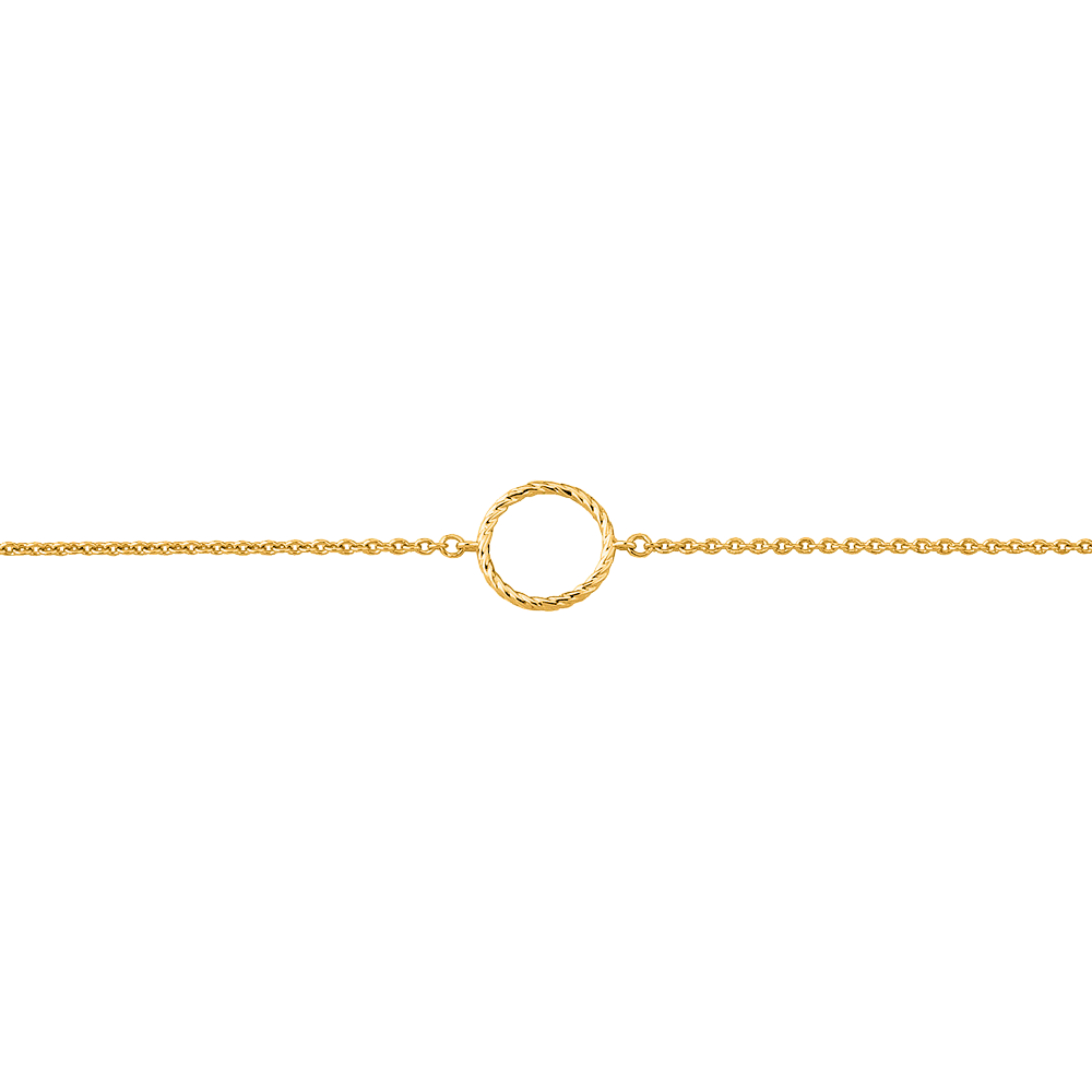 Bracelet Chaîne Eclipse, Finition dorée image number 1