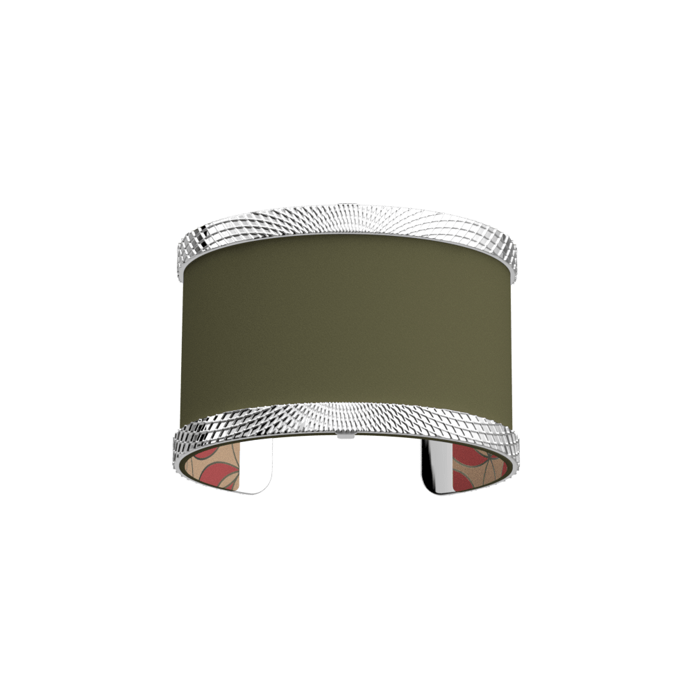 Pure Rayonnante Bracelet, silver finish, Lotus / Khaki image number 2
