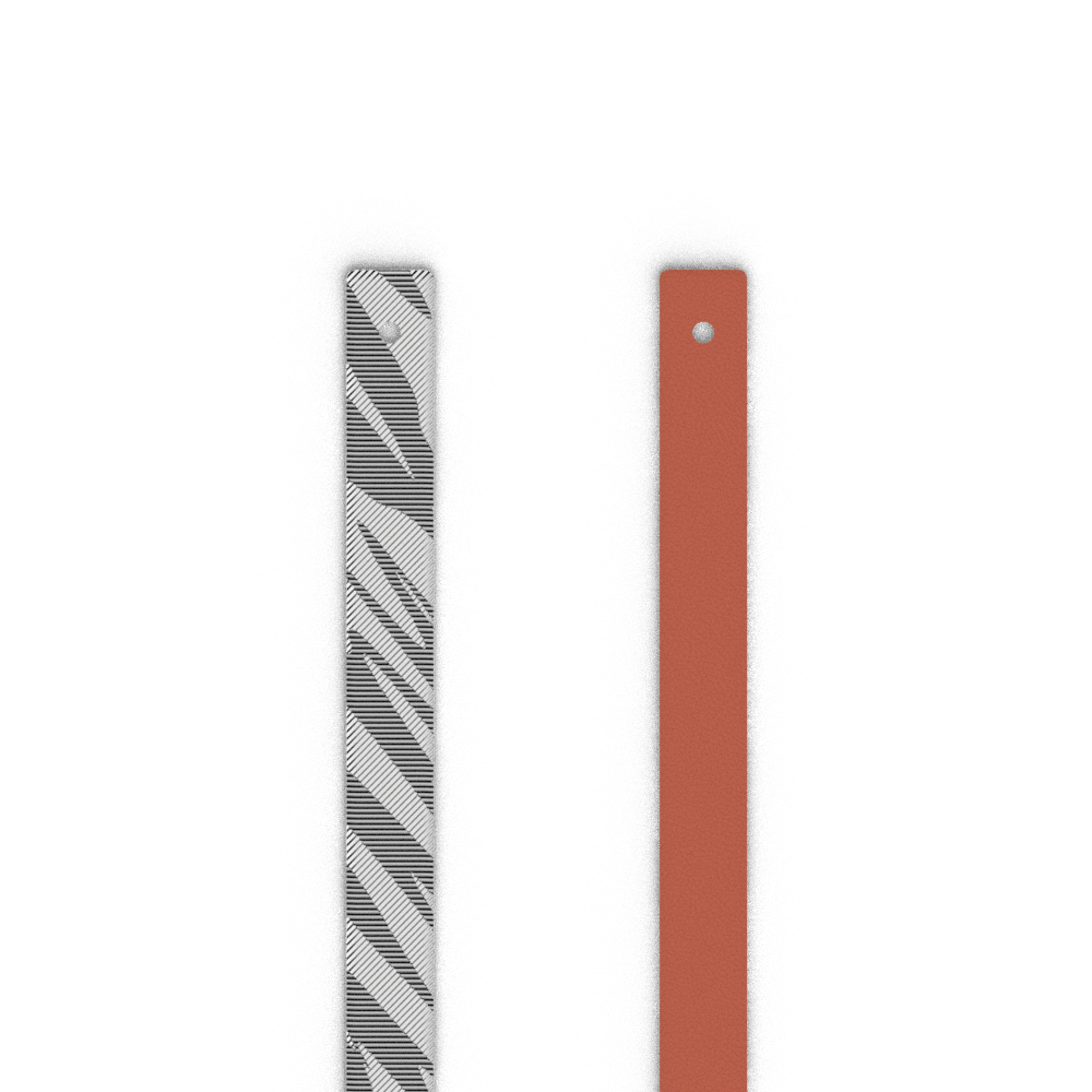 Leather insert Bracelets, Tempo / Blush Les