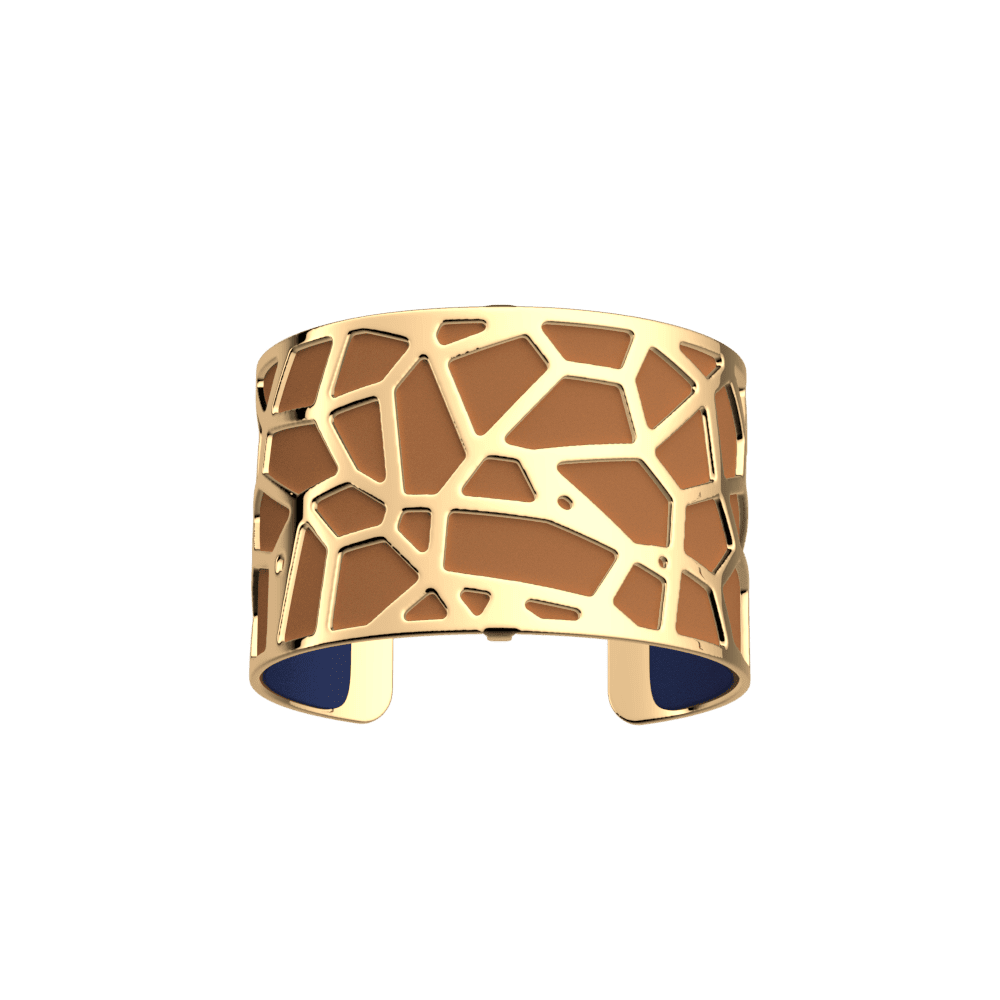 Girafe Bracelet, Gold finish, Denim Blue / Canyon image number 2