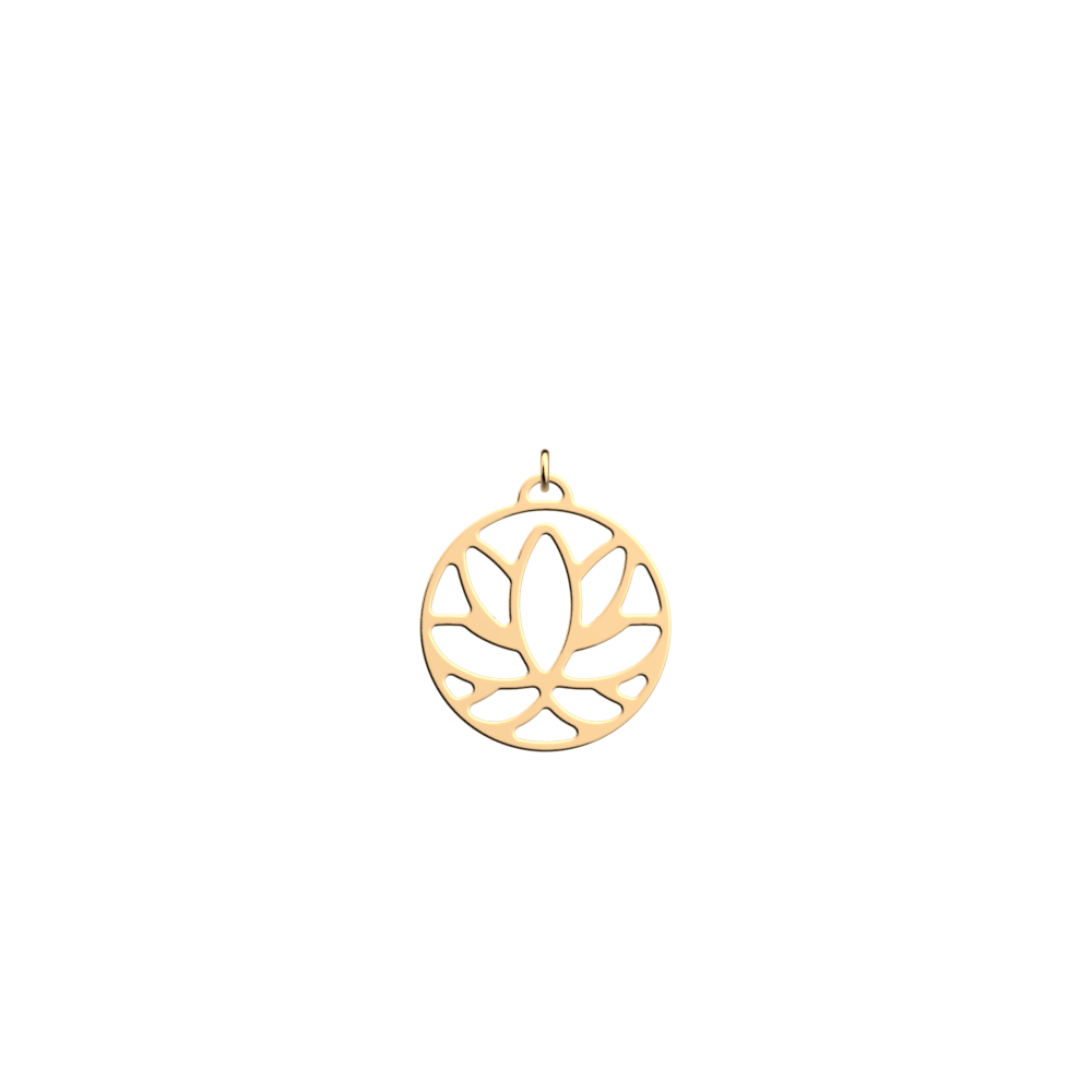 Pendentif Lotus Rond image number 1