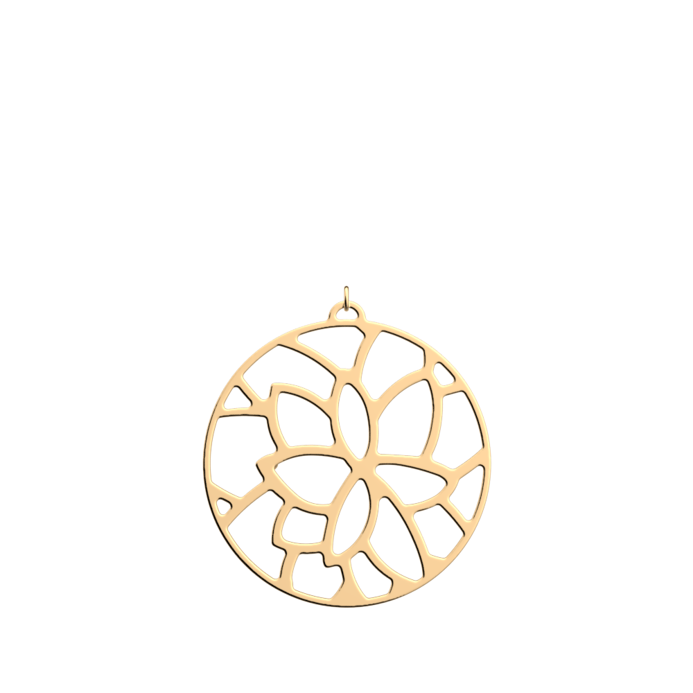 Nenuphar Pendant Round 45 Mm Gold Finish Lg Europe Nenuphar Pendant Round 45 Mm Gold Finish Lg Europe