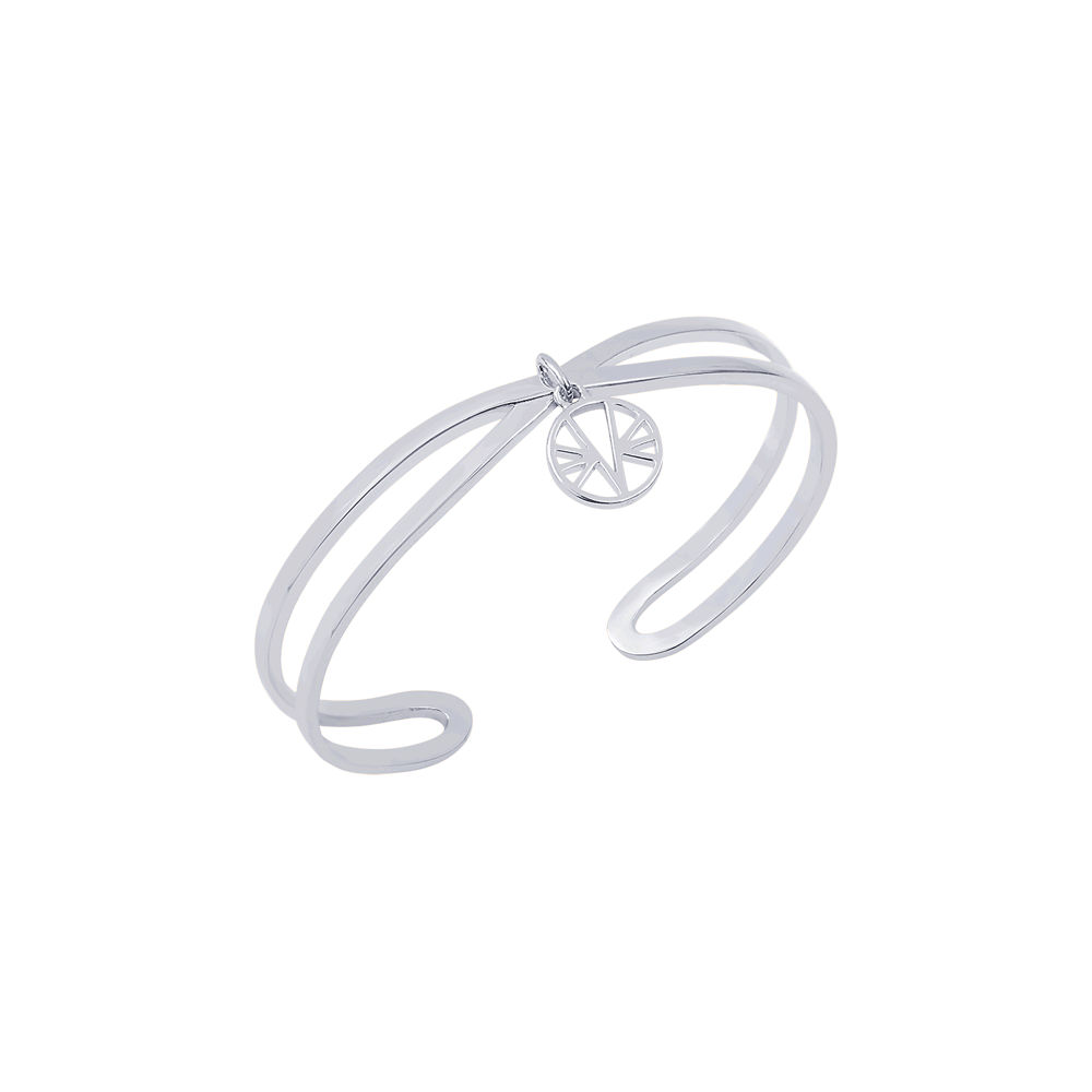 Ibiza Ajoure Bracelet, Silver finish image number 1