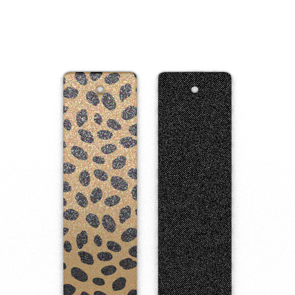 Leather insert Bracelets & Bags, Golden Cheetah / Constellation Les