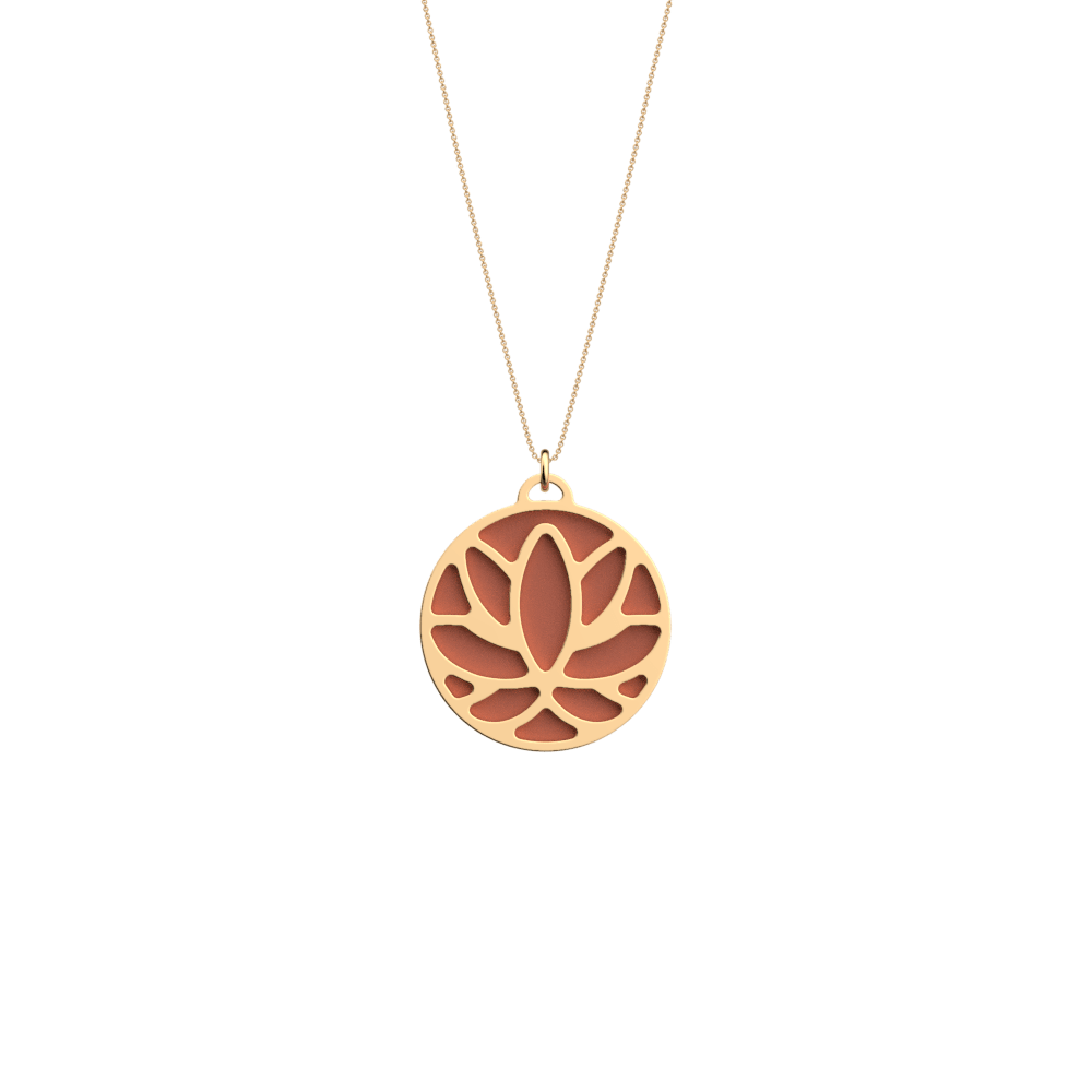 Collier georgette demi lune clearance