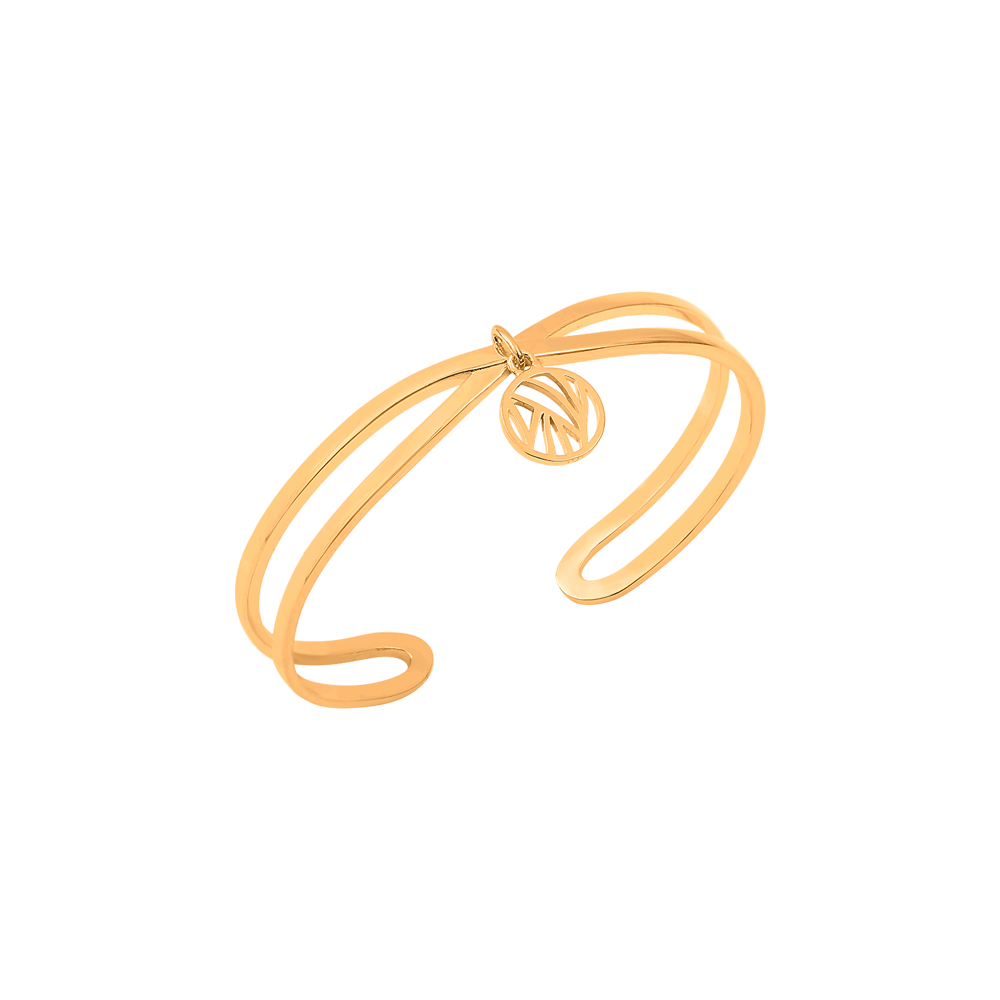 Perroquet Ajoure Bracelet, Gold finish image number 1