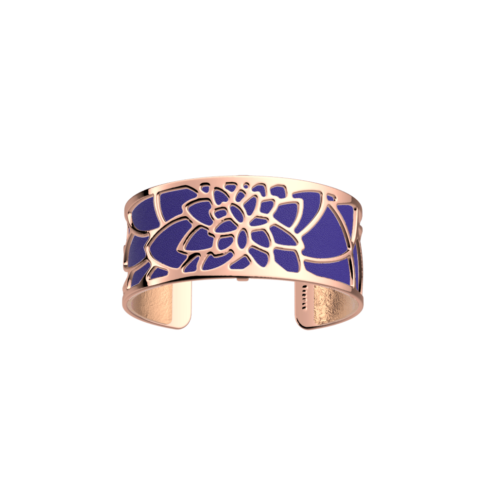 Nénuphar Bracelet, Rose gold finish, Royal Blue / Mermaid Pink image number 2