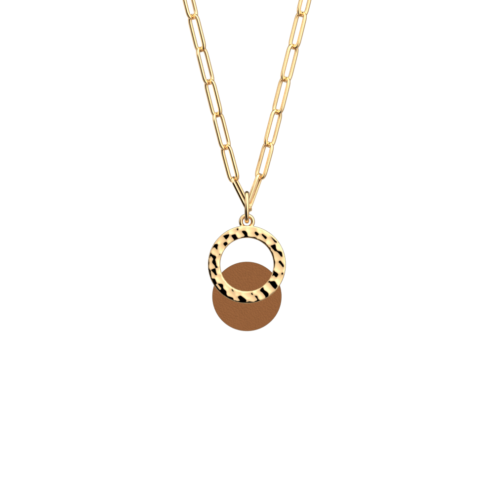 Collier Pure Martelée, Finition dorée, Cobra / Canyon image number 2