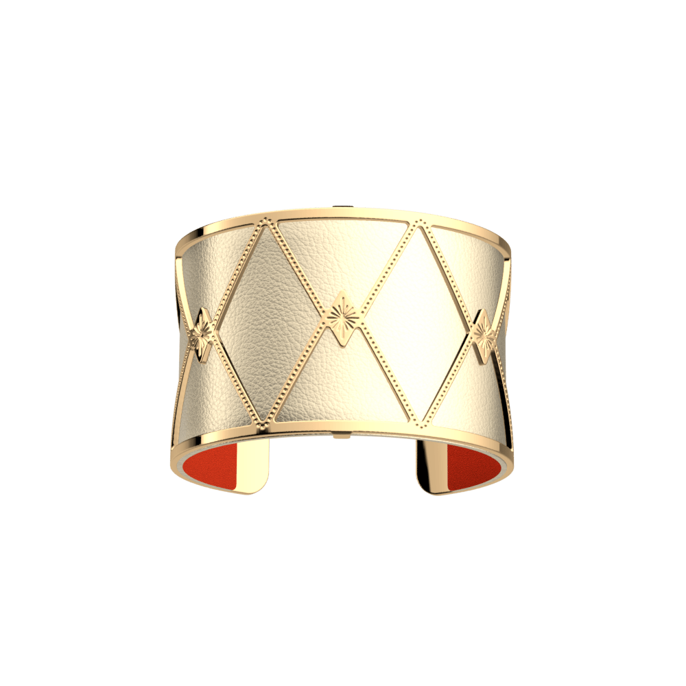 Astres Bracelet, gold finish, Gold Satin / Capucine image number 1