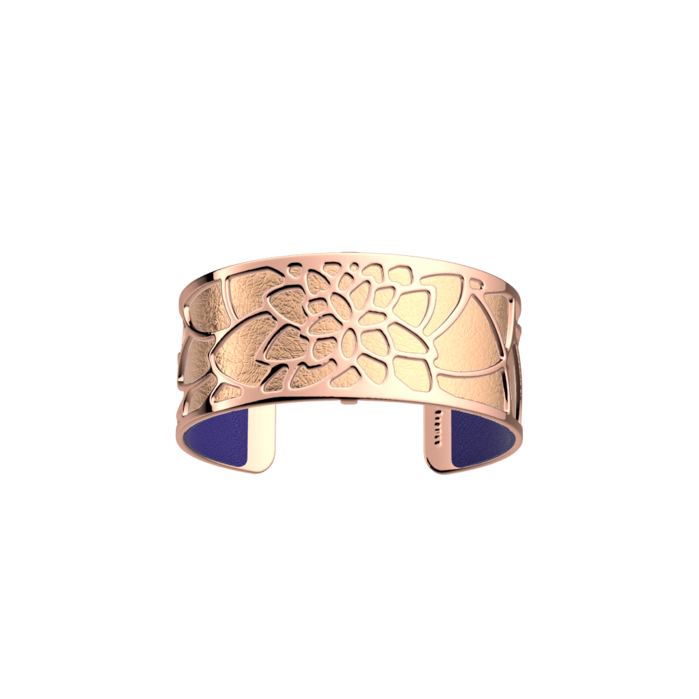 Nénuphar Bracelet, Rose gold finish, Royal Blue / Mermaid Pink image number 1