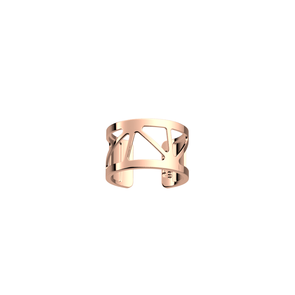 Solaire ring 12 mm, Rose gold finish image number 1